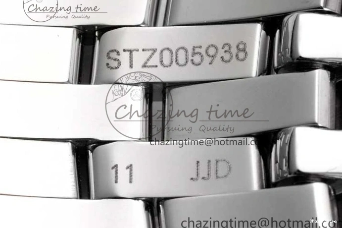 0228 De Ville SS DIWF 1:1 Best Edition Light Blue Dial SS Markers on SS Bracelet MIYOTA TopPick 7850